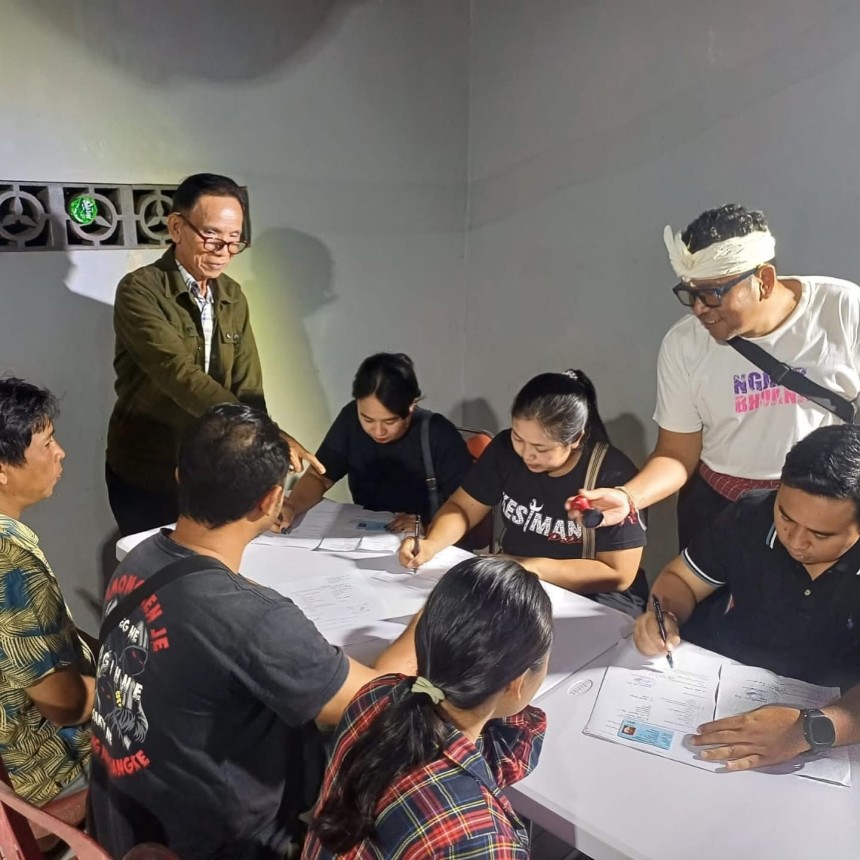 Pendataan Administrasi Penduduk Non-Permanen Di Wilayah Dusun Kedaton Kelod Desa Kesiman Petilan